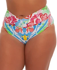 Becca Etc Plus Mijas V Shirred Hipster Bottoms