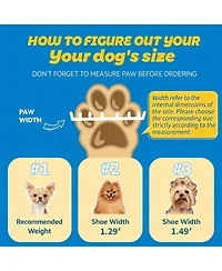 Aronkl Anti-Slip Breathable Dog Boots for Paws Protection with Reflective Straps