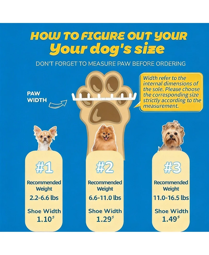 Aronkl Anti-Slip Breathable Dog Boots for Paw Protection, Outdoor Use, Reflective Straps