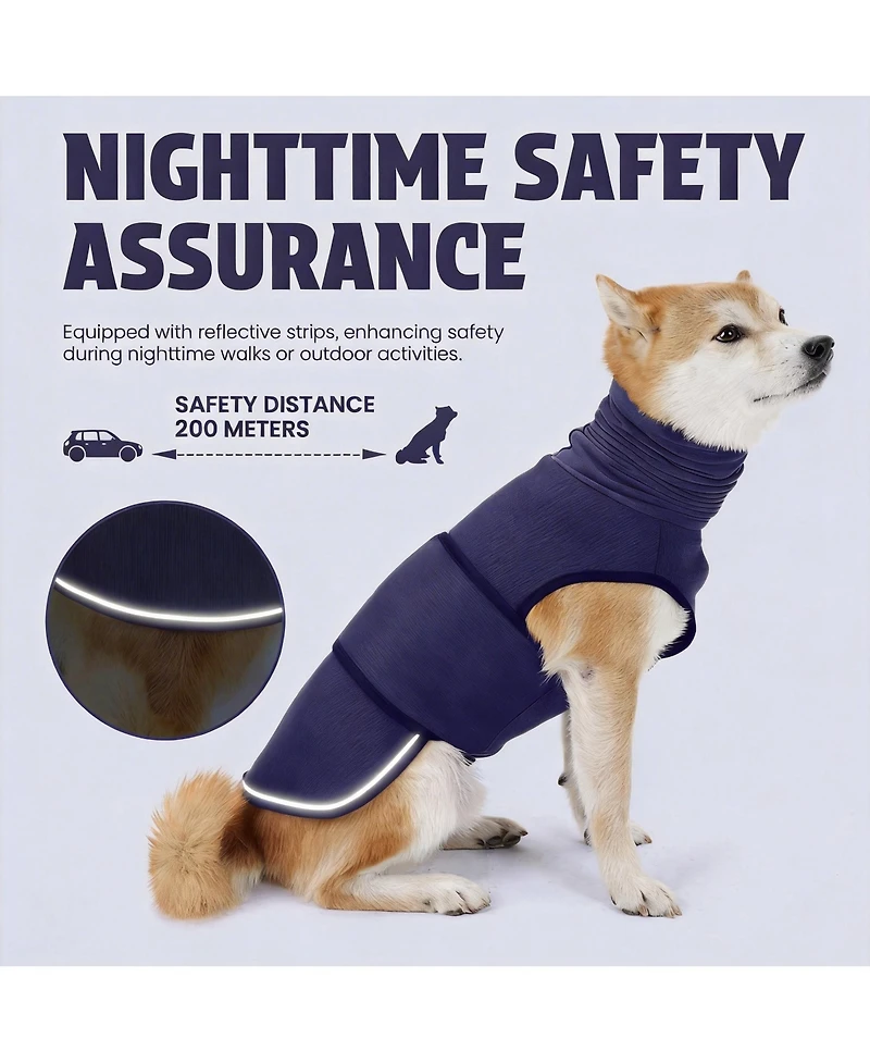 Aronkl Calming Anxiety Vest for Dogs - Comfortable, Safe, and Effective