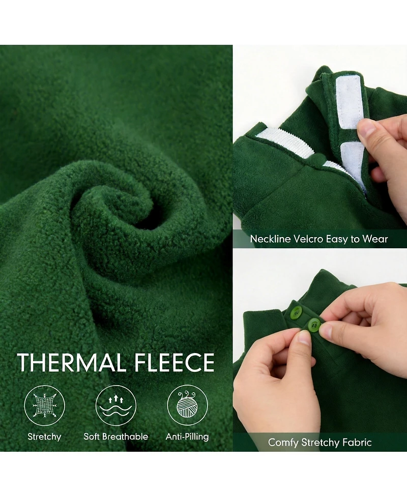 Aronkl Dog Fleece Pajamas for Warmth and Comfort