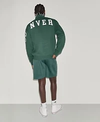 Converse Mens Regular Fit Collared Neck Sweatshirt Chuck Track Regular Fit Shorts