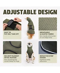 Aronkl Calming Anxiety Vest for Dogs - Comfortable, Safe, and Effective
