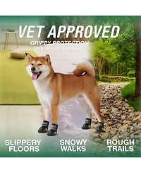 Aronkl Anti-slip Dog Boots for Large Dogs - Durable, Secure Fit, All-Weather Protection