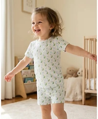 Motette Toddler Girls Bluebell Bows Pajama Set