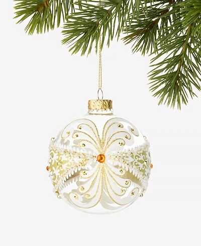 Holiday Lane Gilded Glamour Butterfly Ornament, Macy's Exclusive