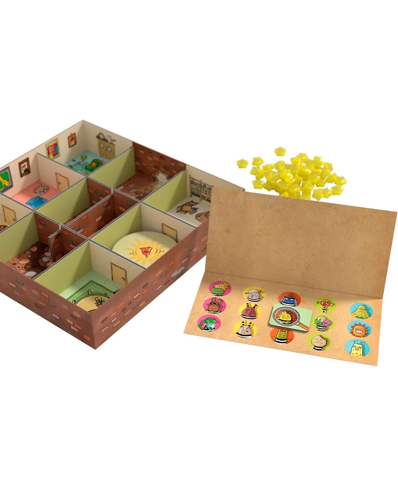 Haba Inspector Mouse: The Great Escape - Detective Board Games for Family Night, Cooperative Memory Games for Ages 5+, Includes 3D Playing Board