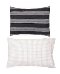 Kenneth Cole New York Banded Stripe Textured Microfiber 7-Pc. Comforter Set
