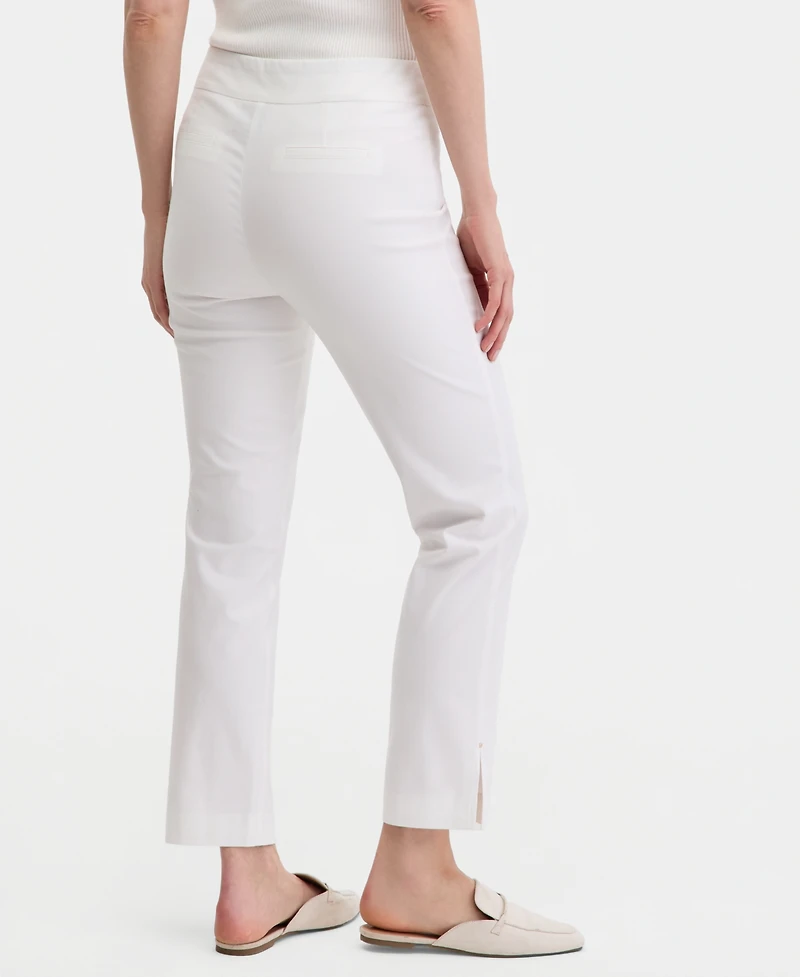 Jm Collection Women's Mid-Rise Straight-Leg Pull-on Pants, Macy's Exclusive