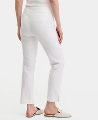 Jm Collection Women's Mid-Rise Straight-Leg Pull-on Pants, Macy's Exclusive