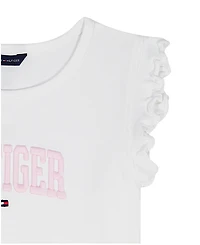 Tommy Hilfiger Girls' 7-16 Sleeveless Round Neck Top