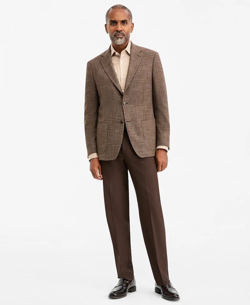 Michael Kors Men's Classic-Fit Soft Patterned Sport Coat