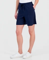 Style & Co Women's Pull-On Linen Shorts, Macy's Exclusive