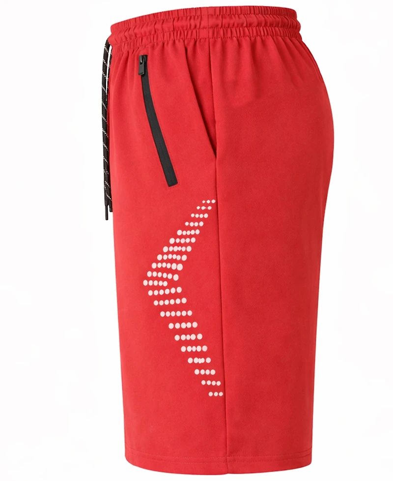 Galaxy By Harvic Men's Regular-Fit Performance Athletic Shorts, 3-Pack