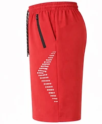 Galaxy By Harvic Men's Regular-Fit Performance Athletic Shorts, 3-Pack