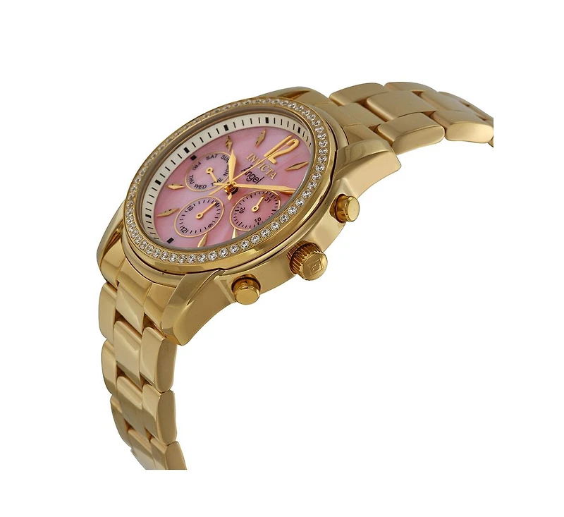 Invicta Women's 11772 Angel Quartz Mother of Pearl Dial Watch