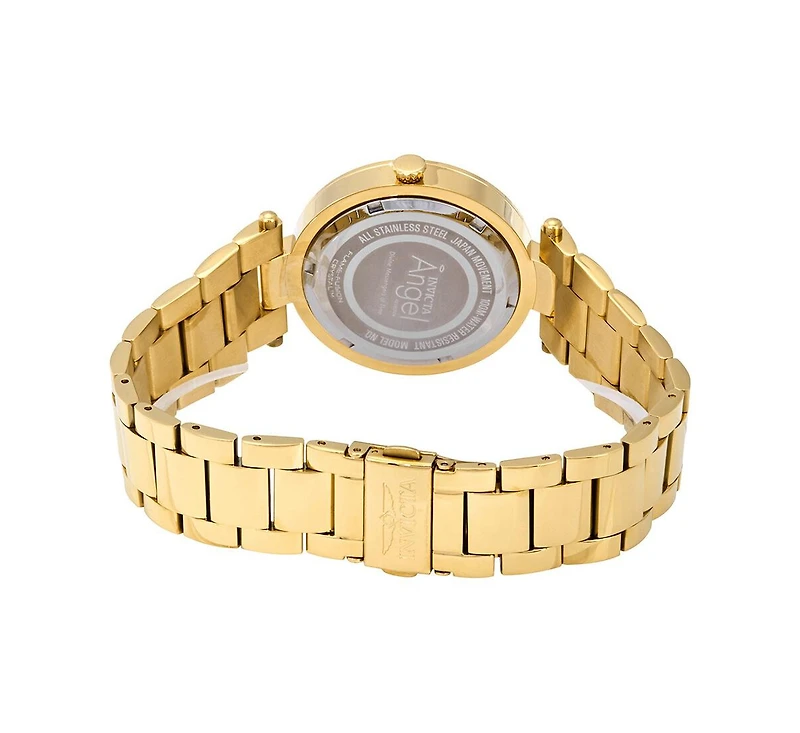 Invicta Women's 23728 Angel Quartz Gold Dial Watch
