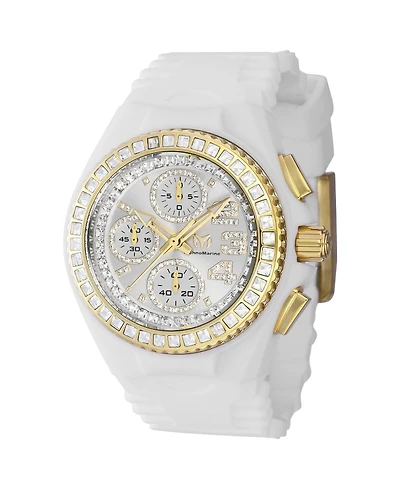 Technomarine Women's Tm- Cruise Quartz Chronograph Silver Dial Watch