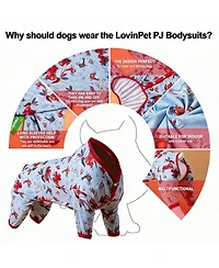 Aronkl Dog Anxiety Relief & Recovery Suit for Pets