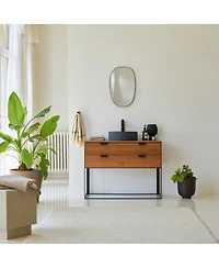 Tikamoon Urban 100 Acacia Bathroom Vanity Unit