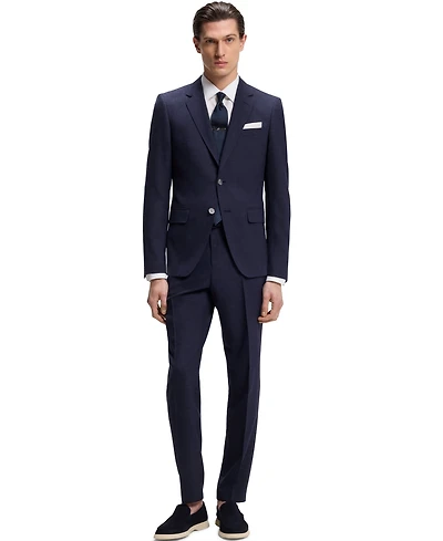 Boss by Hugo Men's Micro-Patterned 2-Piece Slim-Fit Suit