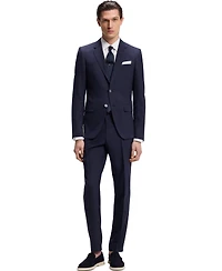 Boss by Hugo Men's Micro-Patterned 2-Piece Slim-Fit Suit