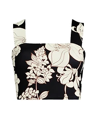 Lands' End Women's Square Neck Midkini Top