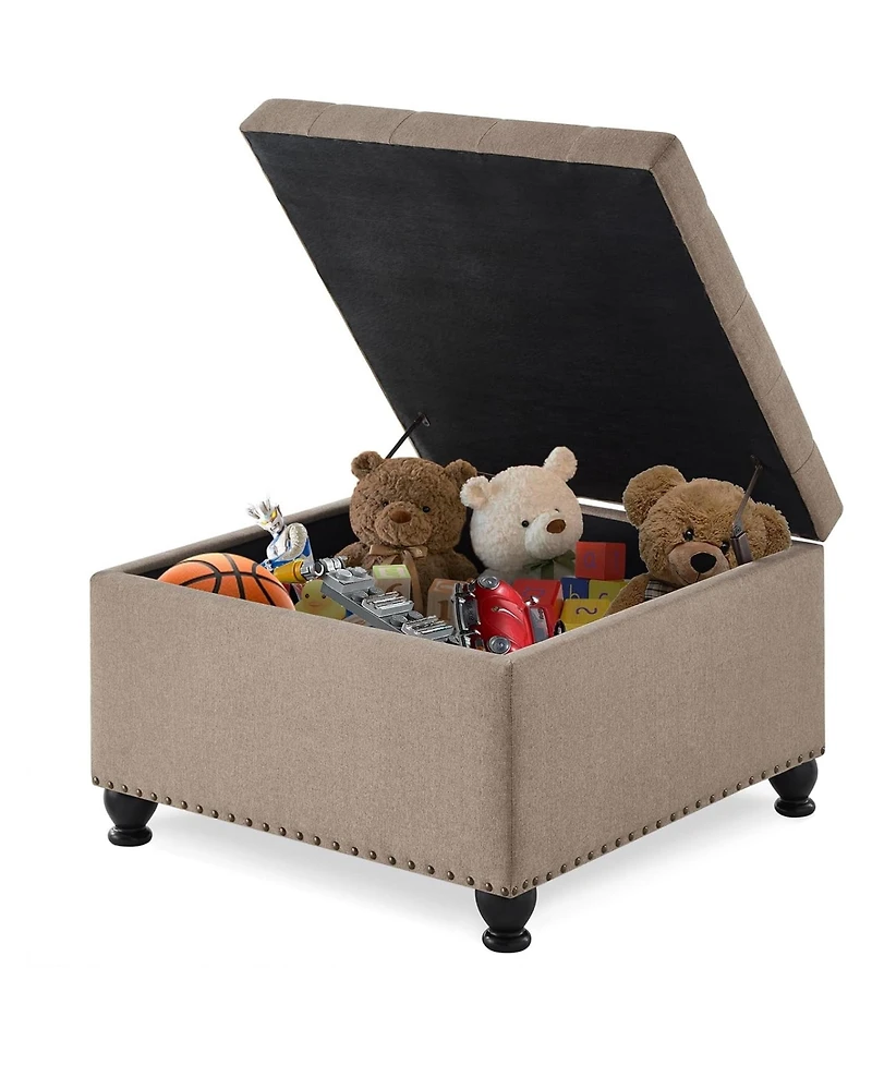 Rainsken Square Storage Ottoman