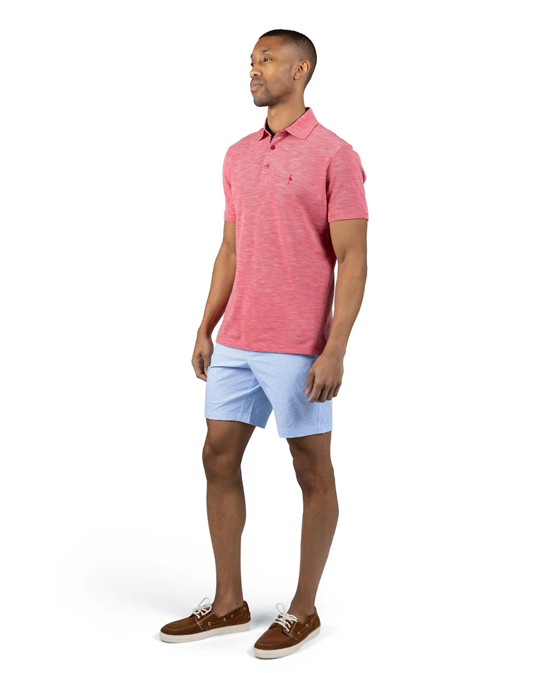 Tailorbyrd Men's Slub Pique Polo