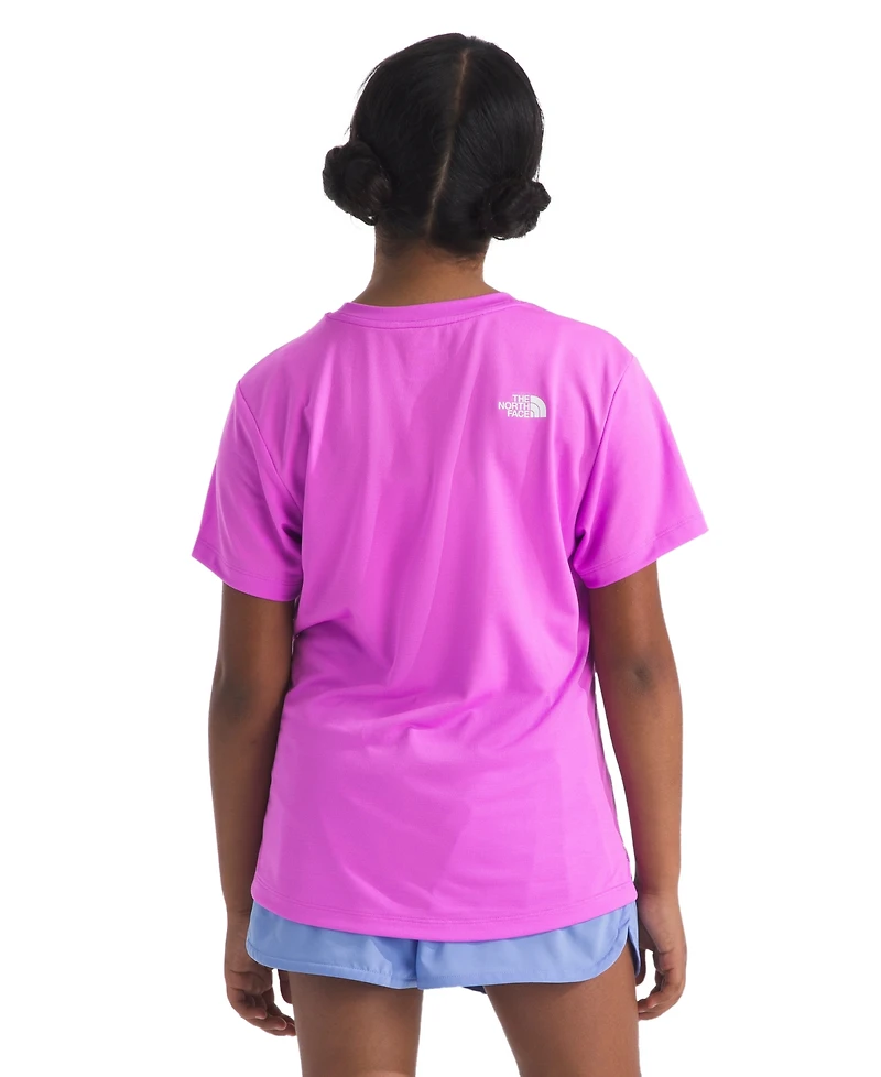 The North Face Girls' 7-16 Regular Fit Short-Sleeve Crewneck T-Shirt