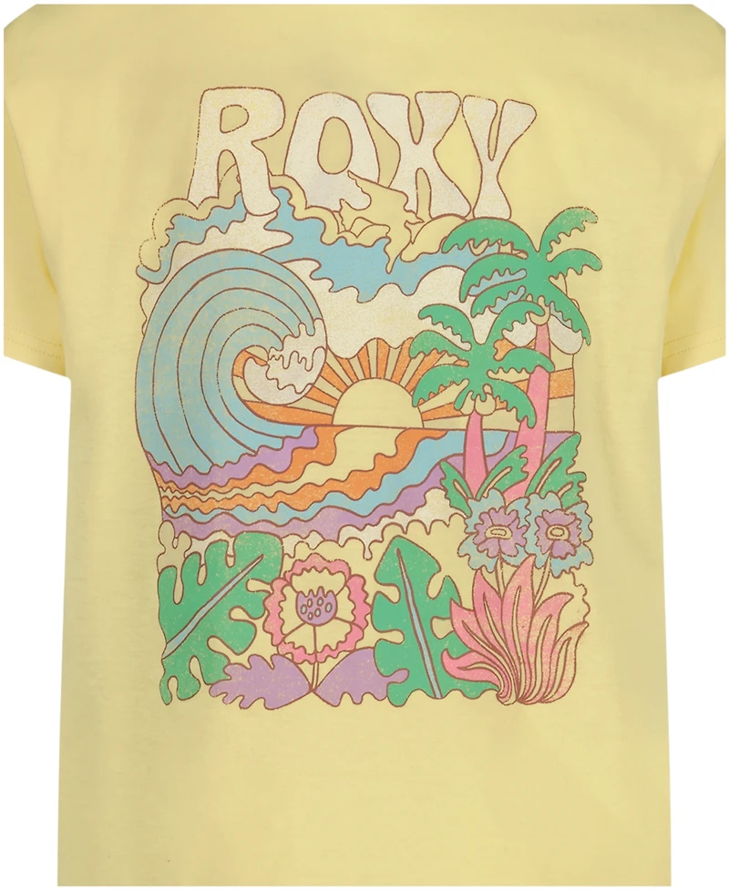 Roxy Girls' 7-16 Short-Sleeve Graphic T-Shirt