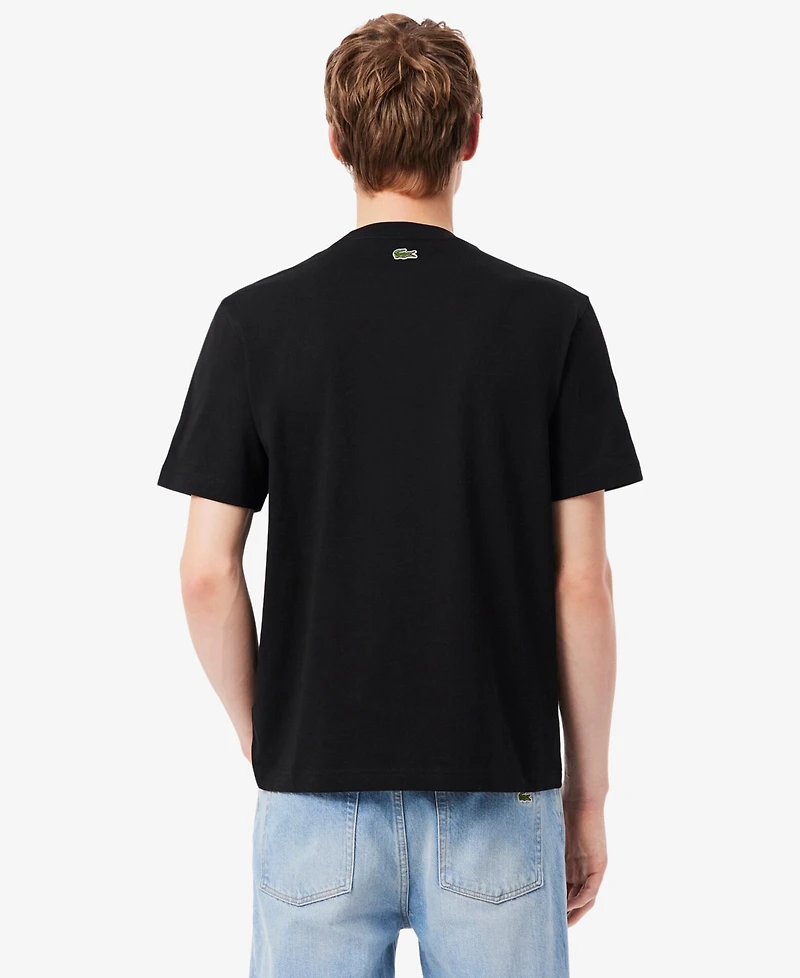 Lacoste Men's Classic-Fit Printed Crewneck T-Shirt