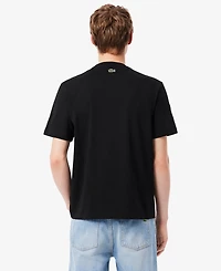 Lacoste Men's Classic-Fit Printed Crewneck T-Shirt