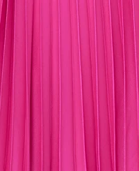 Xscape Plus Hammered Pleated Gown