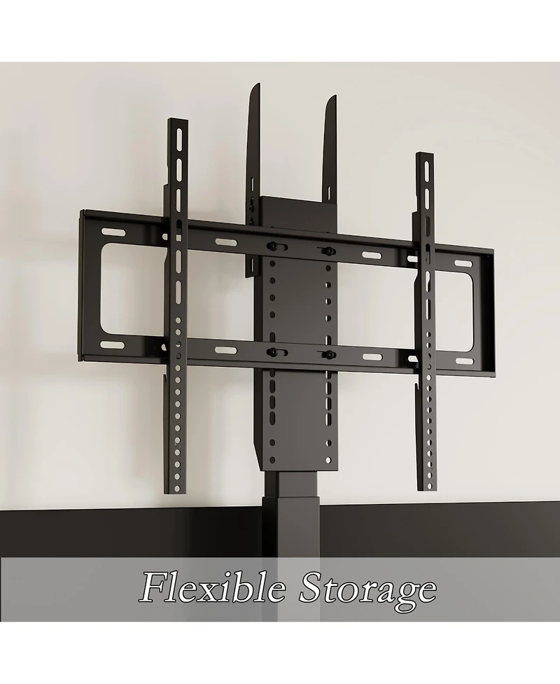50" Automatic Lifting Tv Stand with Remote Control and Safety Limiter