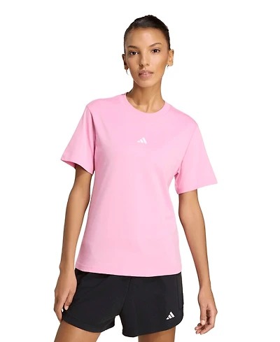 adidas Women's D4T Crewneck Short-Sleeve T-Shirt