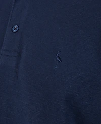 Tailorbyrd Men's Slub Pique Polo