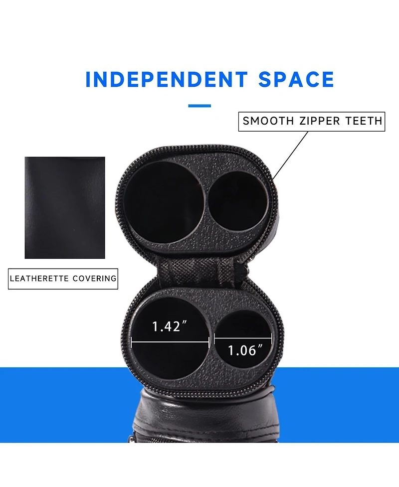 Gse Games & Sports Expert 1x1 Deluxe Hard Billiard Pool Cue Stick Carrying Case, Case