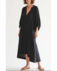 Ocean+Main Women's Gauze Dress with Pockets