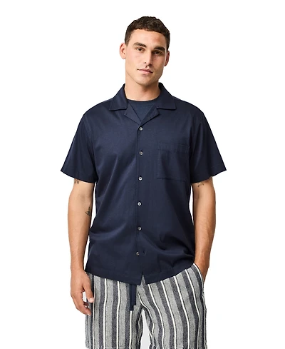Rodd & Gunn Men's Manor Park Resort Fit Short Sleeve Cotton Shirt