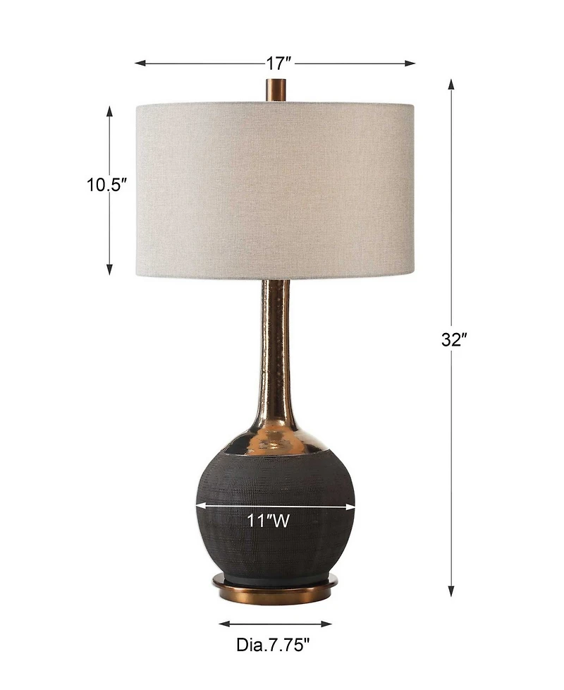 Uttermost Arnav 40" Ceramic Table Lamp