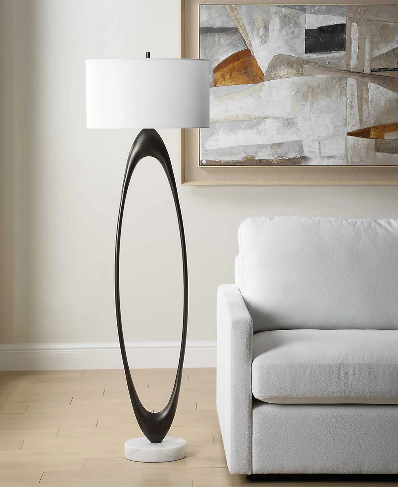 Uttermost Sonic 65" Resin Floor Lamp