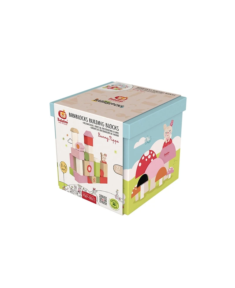 Bababoo and friends Pippa Bunny Babablocks Building Blocks