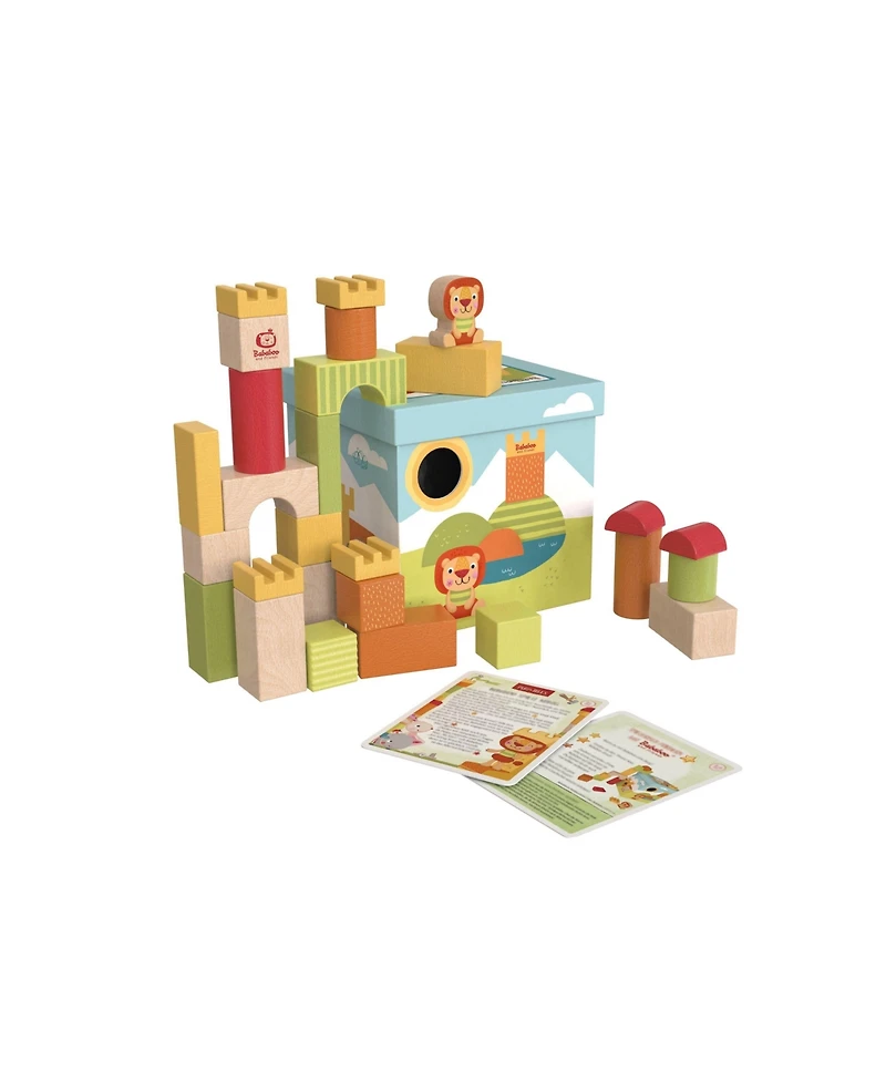 Bababoo and friends Bababoo Lion Babablocks Building Blocks