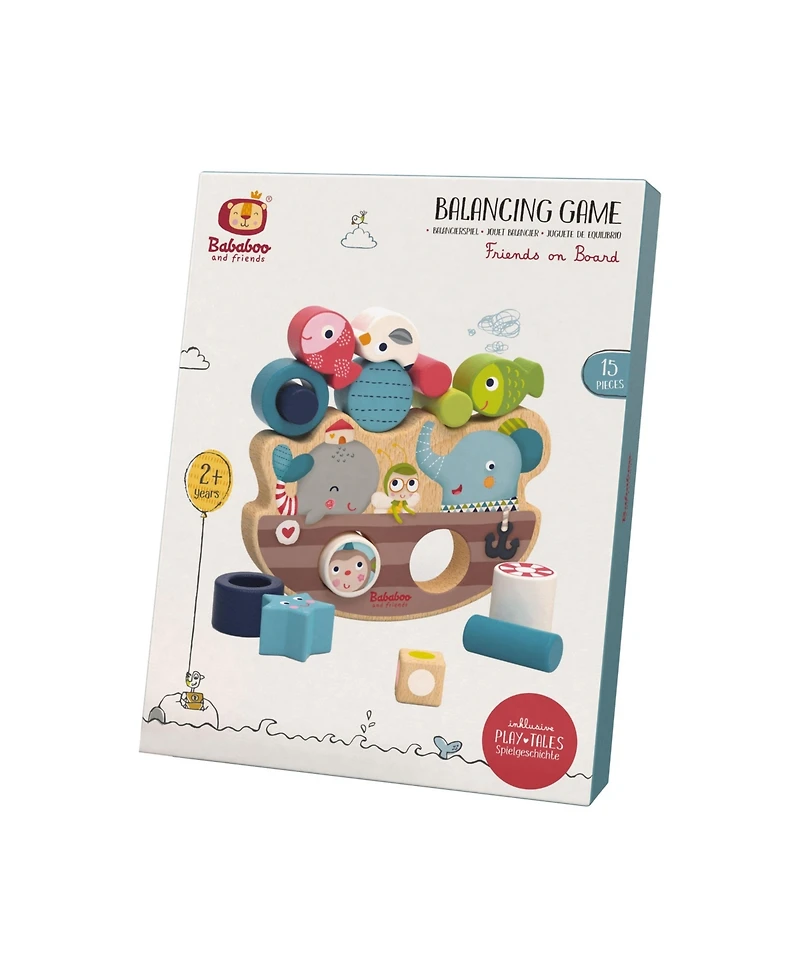 Bababoo and friends on Board Balancing Game