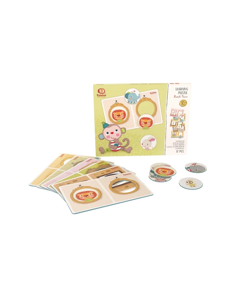 Bababoo and friends Match Pairs & Patterns Learning Puzzle Set