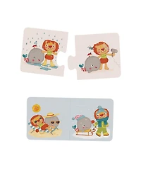 Bababoo and friends Match Numbers & Opposites Learning Puzzle Set