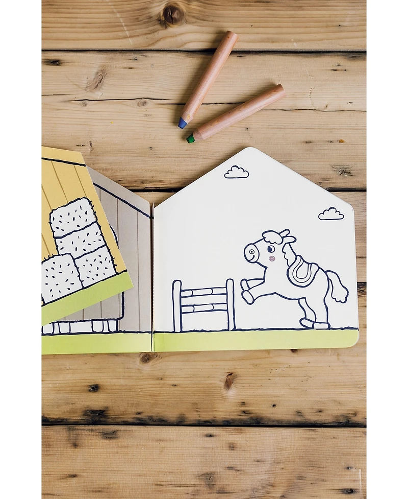 Bababoo and friends Little Artists Coloring Book Set
