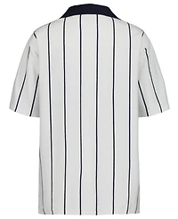Tommy Hilfiger Boys' 2T-7 Stadium Ribbed Johnny Collar Shirt