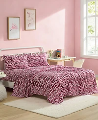 Betsey Johnson Pop Art Cherry Microfiber -Pc. Sheet Set